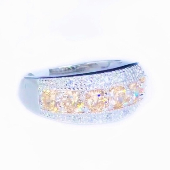 Natural Morganite Ring. - Picture 3 of 7